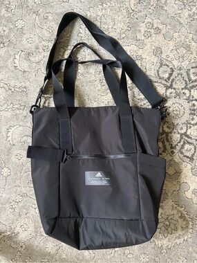 adidas Black Multi-strap Messenger Tote. Crossbody.